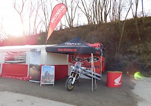KMP-Honda-Racing beim Wintermotocross Frankenbach