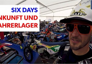 Team Dirtbiker Mag: Six Days Ankunft