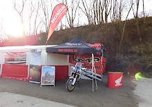 KMP-Honda-Racing beim Wintermotocross Frankenbach