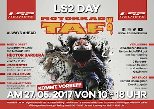 LS2 DAY bei Motorrad TAF am 27. Mai