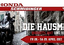 Die Hausmesse - BikeHits 2017 bei Honda Schmidinger am 28. und 29. April 2017