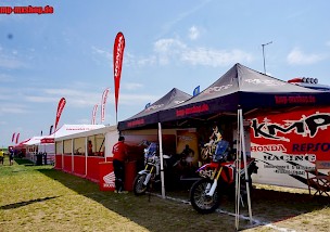 Gastspiel für KMP Honda Racing bei der Weltmeisterschaft in Teutschenthal