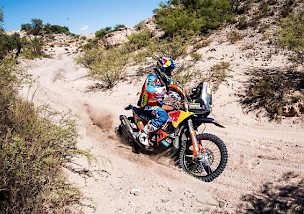 Matthias Walkner gewinnt die 10.Etappe der Dakar Rallye