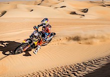 Sam Sunderland gewinnt die dritte Etappe der  Abu Dhabi Desert Challenge 2018