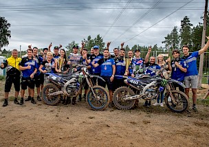 Rennbericht vom Vilvo Yamaha Team zum MXGP in Kegums (Lettland).