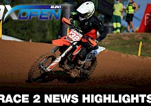 EMXOPEN Race 2 News Highlights - MXGP of Kegums 2020.