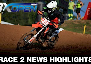 EMXOPEN Race 2 News Highlights - MXGP of Kegums 2020.