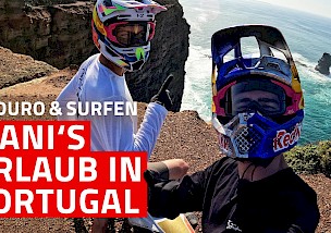Enduro und Surf Urlaub in Portugal mit Manuel Lettenbichler.