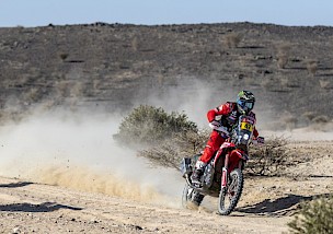 Zweiter Platz für Kevin Benavides auf der ersten Etappe der Rallye Dakar.