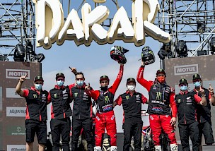 Honda-Doppelsieg bei der Rallye Dakar 2021: Kevin Benavides, Champion, und Ricky Brabec, Zweiter beim härtesten Rennen der Welt
