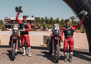 Monster Energy Honda Team: Mission bei der Sonora Rallye erfüllt