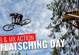 A Flatsching Day: Motocross- und MTB-Action mit Mani Lettenbichler und Kai Haase