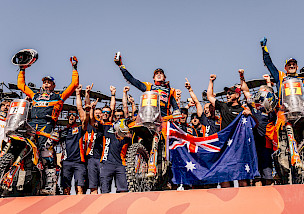 DANIEL SANDERS UND KTM GEWINNEN DIE RALLYE DAKAR 2025