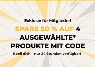 24MX RIDERS CLUB - 50 % Rabatt auf 4 ausgewählte* Produkte – nur 24 Stunden!