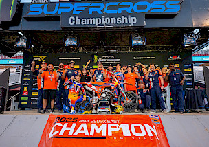 TOM VIALLE VERTEIDIGt 250SX EAST-Titel der AMA Supercross-Meisterschaft 2025