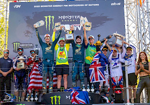 Das Honda-Team Australien wiederholt seinen Titel als Motocross of Nations-Meister