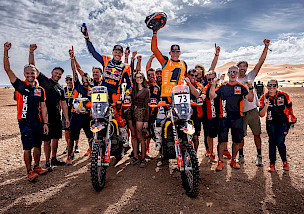 DANIEL SANDERS WIRD ZWEITER BEI DER RALLYE MAROKKO, EDGAR CANET GEWINNT DEN RALLY2-WELTCUP