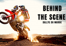Behind the Scenes - Rallye du Maroc 2025 mit Monster Energy Honda HRC
