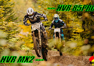 E-Motocrosser mit Höhenverstellung aus Deutschland: HVR MX2 und 85Pro