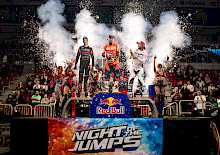 Gigantisches Saisonfinale der NIGHT of the JUMPs in Düsseldorf - Luc Ackermann neuer World Tour Champion