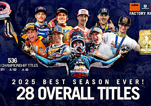 KTM: 2025 BEST SEASON EVER! 28 OVERALL-TITEL!