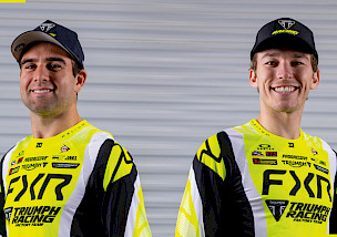 TRIUMPH FACTORY RACING BESTÄTIGT JORDON SMITH UND AUSTIN FORKNER FÜR DIE 450 SX-KLASSE