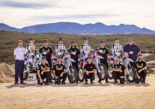 Rockstar Energy Husqvarna Factory Racing stellt US Offroad-Team für 2026 vor