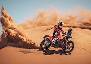 RALLYE DAKAR 2026: Daniel Sanders siegt auf der zweiten Etappe und übernimmt die Führung in der Gesamtwertung