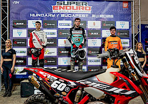 Rieju Factory Team: Erneuter Doppelsieg für Eric Miquel beim SuperEnduro-GP von Ungarn