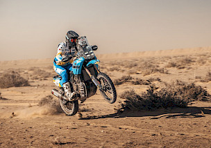 Africa Eco Race Stage 7: Kevin Gallas gewinnt weitere Etappe, Mike Wiedemann folgt auf dem zweiten Platz