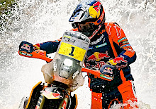 Daniel Sanders gewinnt die erste Etappe und baut seine Führung bei der Rally-Raid Portugal aus