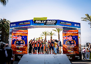DANIEL SANDERS GEWINNT RALLYE-RAID PORTUGAL