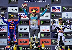 CAMDEN MCLELLAN GEWINNT DIE MX2-KLASSE BEIM MXGP VON ANDALUCIA