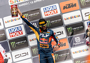 RED BULL KTM DOMINIERT DEN MXGP VON SARDINIEN