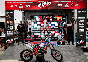 Aussergewöhnlich enge Rennen in der EnduroGP sorgten für einen spannenden zweiten Tag beim GP von Italien