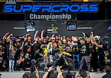 Ken Roczen holt sich den Titel der Monster Energy AMA Supercross-Meisterschaft in Salt Lake City