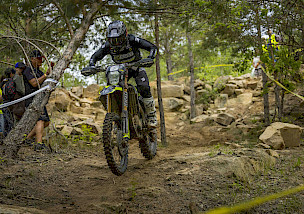 Anspruchsvolle Bedingungen, intensive Zweikämpfe und erneut ein starker Jeremy Sydow beim Sprint-Enduro in Sachsen