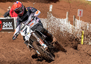 Becker Racing Team stellt sich den Herausforderungen bei der dritten Runde des ADAC MX Masters in Bitche
