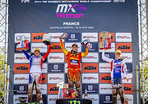 FIM Motocross-Weltmeisterschaft der Frauen 2026: Daniela Guillen und Kiara Fontanesi  punktgleich in der Gesamtwertung in Lacapelle Marival, Daniela Guillen sichert sich den Gesamtsieg und die Meisterschaftsführung