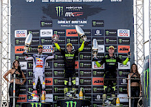 Simon Längenfelder mit Platz zwei beim MXGP von Großbritannien erneut auf dem Podium