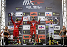 Jeffrey Herlings und Guillem Farres gewinnen den MXGP der Tschechischen Republik