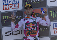 SACHA COENEN MIT ÜBERZEUGENDEN SIEG IN DER MX2-KLASSE BEIM SCHWEDISCHEN GRAND PRIX IN UDDEVALLA