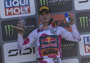 SACHA COENEN MIT ÜBERZEUGENDEN SIEG IN DER MX2-KLASSE BEIM SCHWEDISCHEN GRAND PRIX IN UDDEVALLA