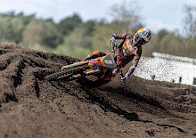 MXGP der Niederlande (Arnhem): Simon Längenfelder sichert nach starkem Start im zweiten Lauf Rang 6 in der Tageswertung