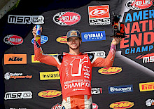 JASON TINO VOM FMF KTM FACTORY RACING TEAM SICHERT SICH DEN ANEC NE Pro2 TITEL 2026