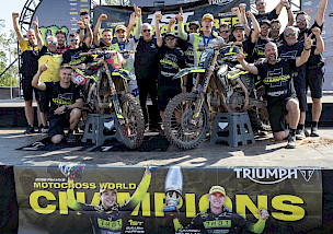 GUILLEM FARRES VOM TRIUMPH FACTORY RACING TEAM IST FIM MX2 MOTOCROSS-WELTMEISTER 2026!