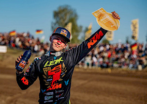 Klassen-Rookie Lucas Leok wird ADAC MX Junior Cup 125-Champion