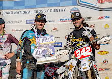 Craig DeLong vom Rockstar Energy Husqvarna Factory Racing Team gewinnt das Mason-Dixon GNCC