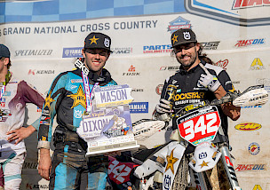 Craig DeLong vom Rockstar Energy Husqvarna Factory Racing Team gewinnt das Mason-Dixon GNCC
