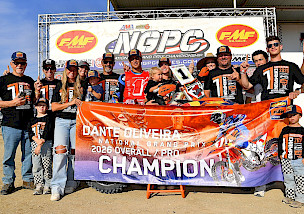 FMF KTM FACTORY RACING - DANTE OLIVEIRA SICHERT SICH DEN SIEBTEN NGPC-TITEL IN FOLGE